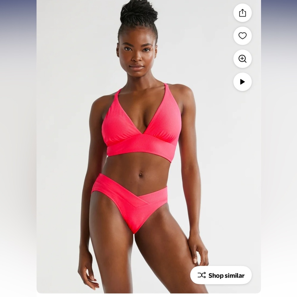 Time and Tru Hot Pink Bikini Set